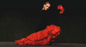 Spain flamenco dance performance on stage
